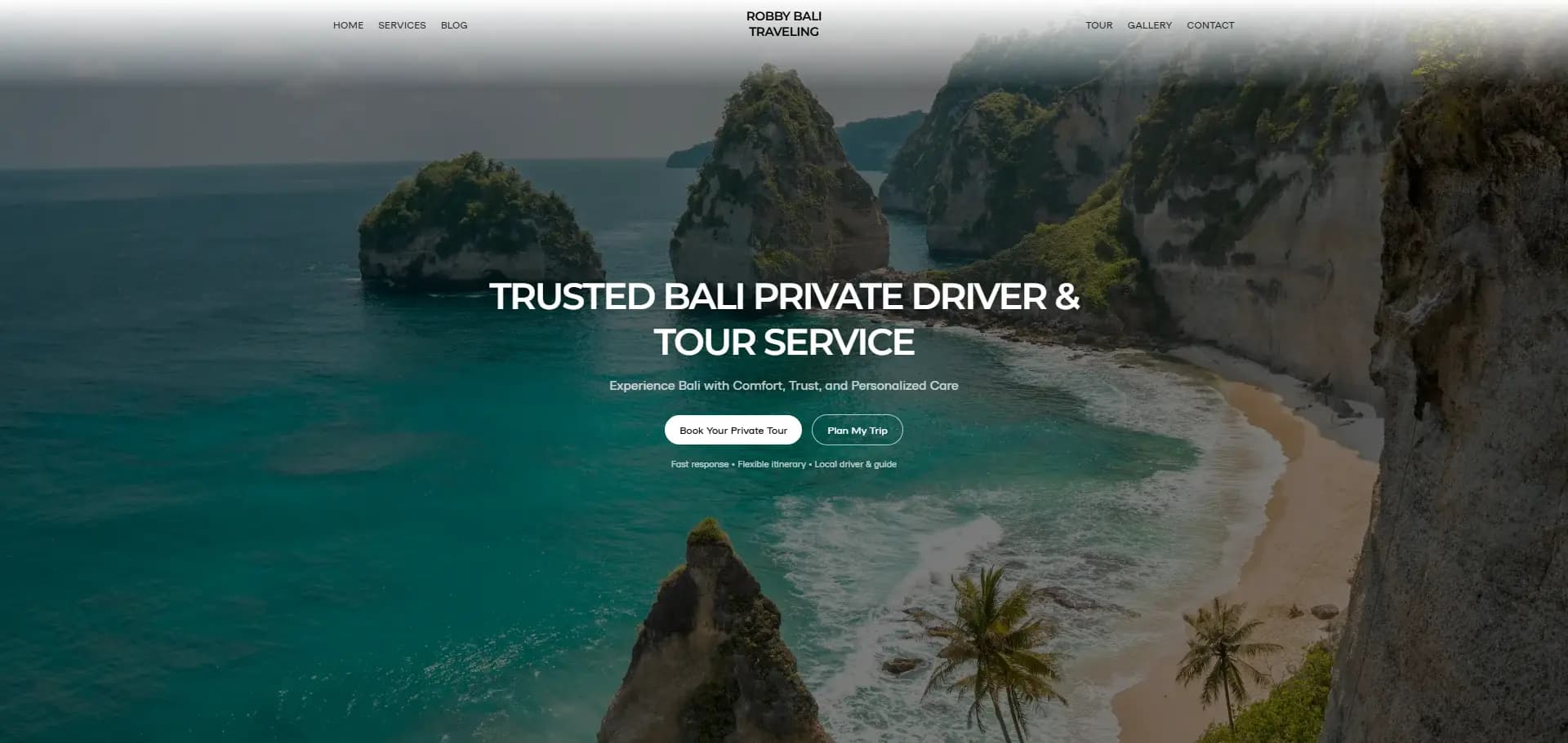 robby bali traveling