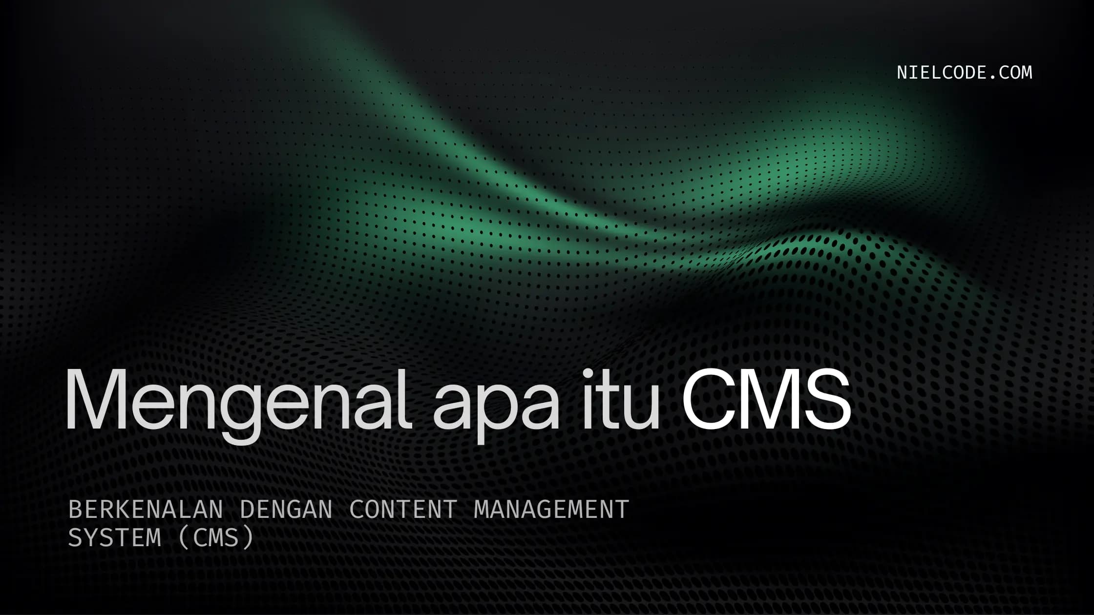 Apa Itu Content Management System (CMS)? Panduan Lengkap untuk Pemula
